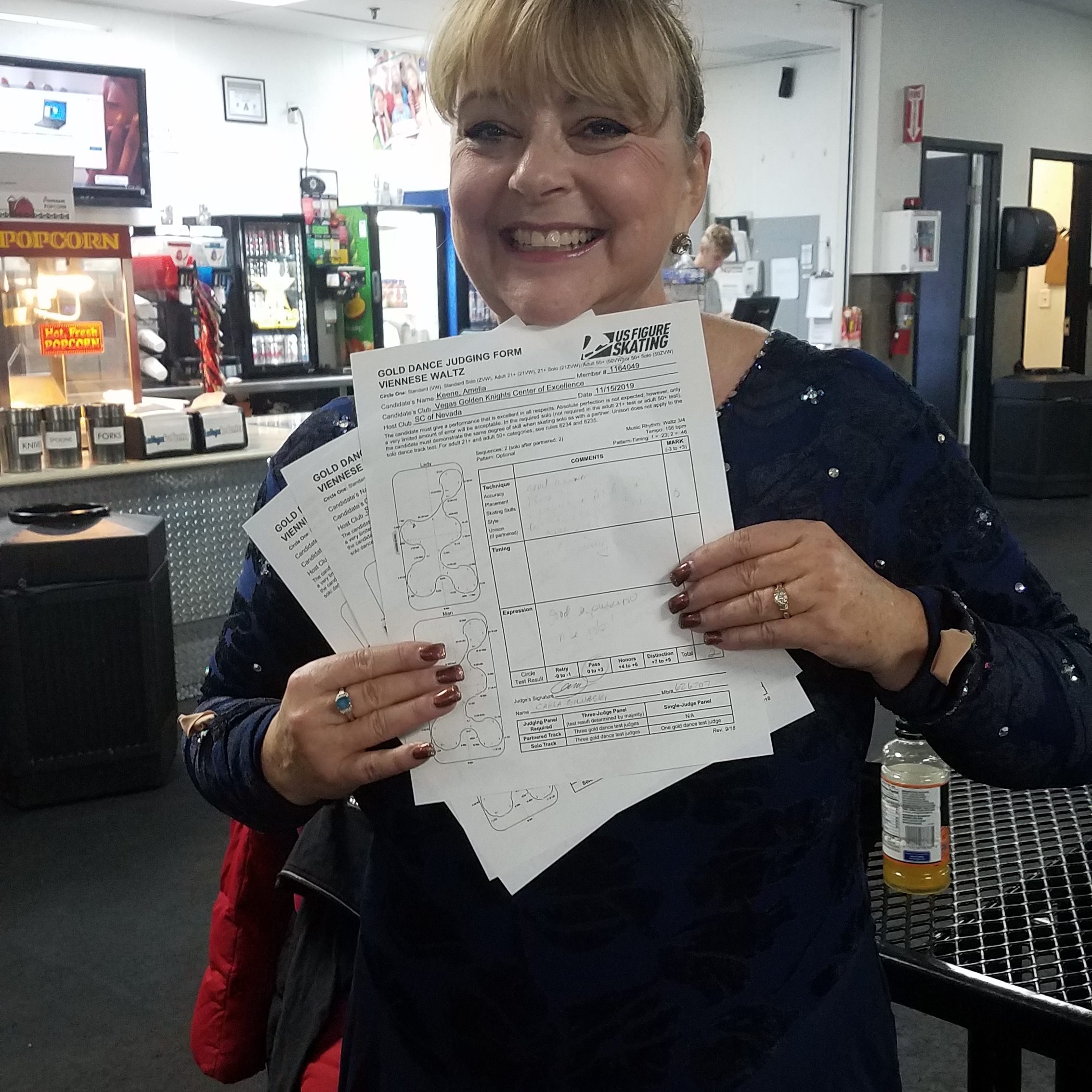 Judge, adult skater offers hope to others as a breast cancer survivor